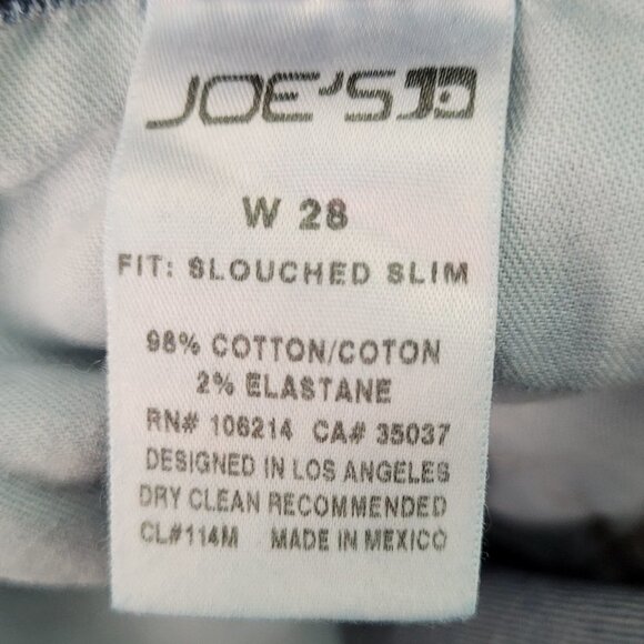 Joe's Jeans Slouched Slim Nyla Wash Straight Leg Jean 28 - Picture 8 of 10